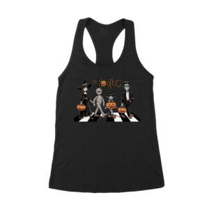 The Bootles - Spooky Family Crossing Halloween Women's Racerback Tank Top – Viva Party