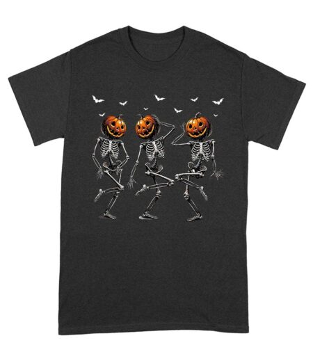 Pumpkin Head Skeleton with Bats - Eerie Halloween Unisex Adult – Viva Party