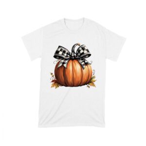 Big Halloween Pumpkin with Bow