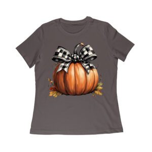 Big Halloween Pumpkin with Bow