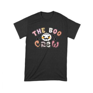 The Boo Crew - White Halloween Pumpkin & Bats Tee Unisex Toddler – Viva Party