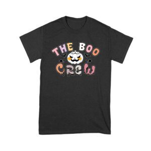 The Boo Crew - White Halloween Pumpkin & Bats Tee Unisex Youth – Viva Party