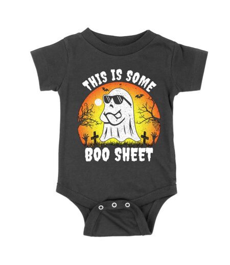 This is Some Boo Sheet - Ghost with Sunglasses Halloween Tee Unisex Baby Jersey – Viva Party