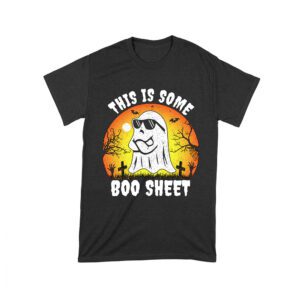 This is Some Boo Sheet - Ghost with Sunglasses Halloween Tee Unisex Toddler – Viva Party