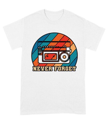 Retro Vibes Vintage Cassette T-Shirt for Music Lovers Nostalgic Style for 80s Fans Unisex Adult