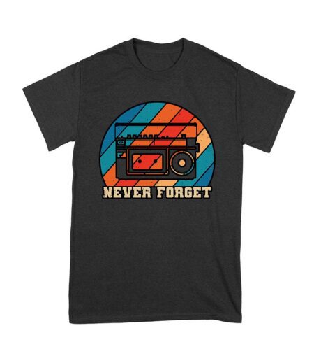 Retro Vibes Vintage Cassette T-Shirt for Music Lovers Nostalgic Style for 80s Fans Unisex Youth – Viva Party