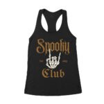 Spooky Club Halloween T-Shirt - Scary, Fun & Stylish Halloween Apparel Women's Racerback Tank Top – Viva Party