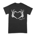 Hey Boo Skeleton Hands Halloween T-Shirt - Cute & Spooky Ghost Costume Tee Unisex Adult – Viva Party