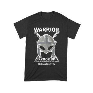 Armor Up Warrior Shirt - Fight Mighty Powers T-Shirt - Ephesians 6:11-12 Christian Battle Armor Tee Unisex Toddler – Viva Party