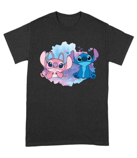 Adorable Alien Couple T-Shirt ? Cute Blue and Pink Cartoon Duo with Hearts, Perfect Gift for Kids, Teens & Couples, Fun Watercolor Art Tee Unisex Adult – Viva Party