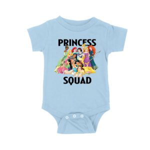 Princess Squad T-Shirt ? Adorable Cartoon Character Group, Perfect for Kids and Teens, Fun Gift Idea, Stylish Matching Tee for Friends and Family Unisex Baby Jersey