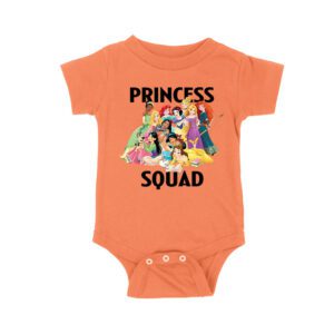 Princess Squad T-Shirt ? Adorable Cartoon Character Group, Perfect for Kids and Teens, Fun Gift Idea, Stylish Matching Tee for Friends and Family Unisex Baby Jersey