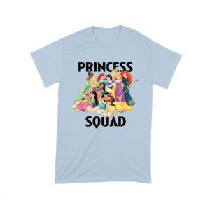 Princess Squad T-Shirt ? Adorable Cartoon Character Group, Perfect for Kids and Teens, Fun Gift Idea, Stylish Matching Tee for Friends and Family Unisex Toddler