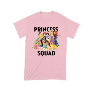 Princess Squad T-Shirt ? Adorable Cartoon Character Group, Perfect for Kids and Teens, Fun Gift Idea, Stylish Matching Tee for Friends and Family Unisex Toddler
