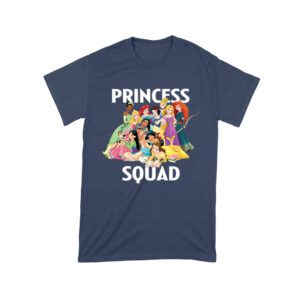 Princess Squad T-Shirt ? Adorable Cartoon Character Group, Perfect for Kids and Teens, Fun Gift Idea, Stylish Matching Tee for Friends and Family Unisex Toddler