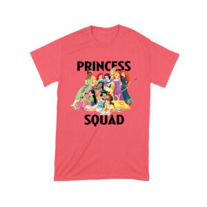 Princess Squad T-Shirt ? Adorable Cartoon Character Group, Perfect for Kids and Teens, Fun Gift Idea, Stylish Matching Tee for Friends and Family Unisex Toddler