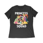 Princess Squad T-Shirt ? Adorable Cartoon Character Group, Perfect for Kids and Teens, Fun Gift Idea, Stylish Matching Tee for Friends and Family Women Relaxed – Viva Party