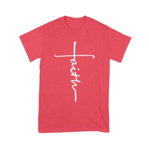 Faith T-Shirt ? Inspirational Graphic Tee, Uplifting Message, Perfect for Daily Wear, Positive Vibes, Motivational Gift Idea for Men and Women Unisex Youth