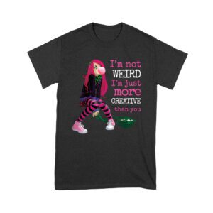 I'm Not Weird - Just More Creative Than You T-Shirt - Unique, Fun Design for Bold, Artistic Personalities Unisex Youth – Viva Party