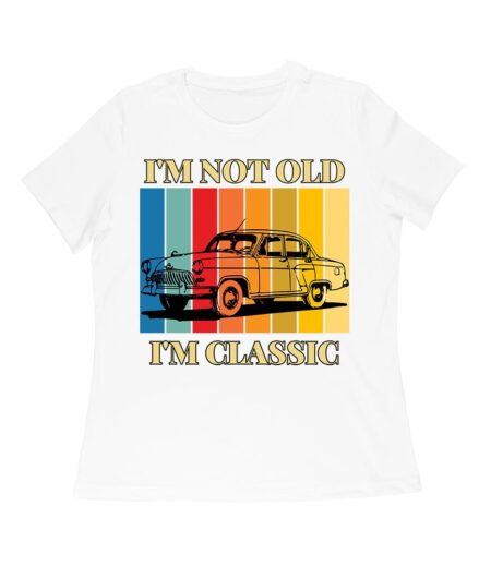 I'm Not Old, I'm Classic Retro Car Lover T-Shirt