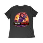 "Mama Saurus" Dinosaur Mom T-Shirt - Fun Retro Vintage Style Tee for Cool Moms and Dino Lovers Women Relaxed – Viva Party