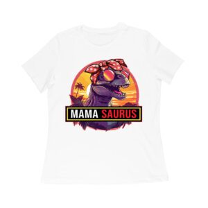 "Mama Saurus" Dinosaur Mom T-Shirt