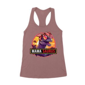 "Mama Saurus" Dinosaur Mom T-Shirt