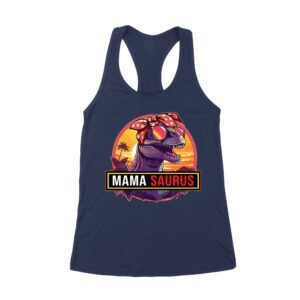 "Mama Saurus" Dinosaur Mom T-Shirt