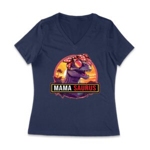 "Mama Saurus" Dinosaur Mom T-Shirt