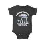 Star AT-AT Dashing Through the Snow Graphic T-Shirt ? Fun Festive Holiday Apparel Unisex Baby Jersey – Viva Party