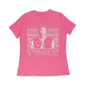 Star I Noel Han Solo Holiday Humor Christmas T-Shirt  Women Relaxed