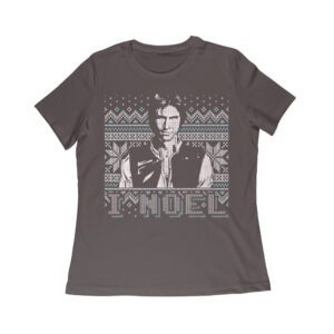 Star I Noel Han Solo Holiday Humor Christmas T-Shirt  Women Relaxed
