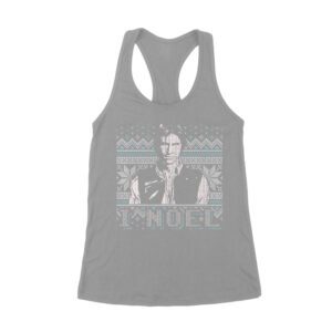 Star I Noel Han Solo Holiday Humor Christmas T-Shirt  Women's Racerback Tank Top