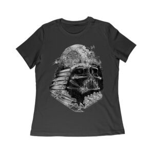Star Wars Darth Vader Build The Empire Graphic T-Shirt - Bold Sci-Fi Design for Fans of Galactic Style Women Relaxed – Viva Party