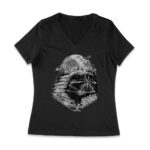 Star Wars Darth Vader Build The Empire Graphic T-Shirt - Bold Sci-Fi Design for Fans of Galactic Style Women Jersey V-Neck – Viva Party