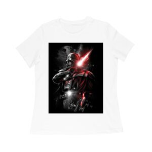 Star Wars Darth Vader Lightsaber Portrait T-Shirt