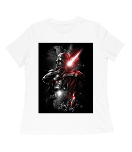Star Wars Darth Vader Lightsaber Portrait T-Shirt