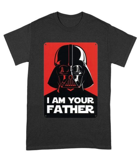 Star Wars Darth Vader I Am Your Father Dark Portrait T-Shirt - Iconic Sci-Fi Graphic Tee for Galactic Fans Unisex Adult – Viva Party