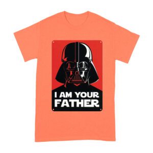 Star Wars Darth Vader I Am Your Father Dark Portrait T-Shirt