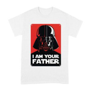 Star Wars Darth Vader I Am Your Father Dark Portrait T-Shirt