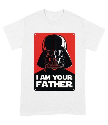 Star Wars Darth Vader I Am Your Father Dark Portrait T-Shirt