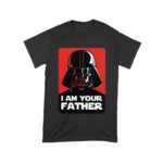 Star Wars Darth Vader I Am Your Father Dark Portrait T-Shirt - Iconic Sci-Fi Graphic Tee for Galactic Fans Unisex Toddler – Viva Party