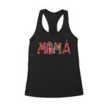 Our Lady of Guadalupe Moma T-Shirt - Heartfelt Tribute to Faith and Love Women's Racerback Tank Top – Viva Party