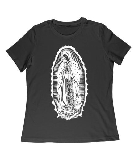 Our Lady of Guadalupe T-Shirt - Beautiful Virgin Mary Graphic Tee, Devotional Catholic Shirt for Women, Spiritual Faith Gift Apparel Women Relaxed – Viva Party
