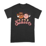 This the Season Thanksgiving Rice Bowl and Cookie T-Shirt - Fun Holiday Wear - Perfect Gift for Food Lovers - Comfortable Fit Unisex Adult – Viva Party