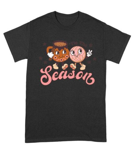 This the Season Thanksgiving Rice Bowl and Cookie T-Shirt - Fun Holiday Wear - Perfect Gift for Food Lovers - Comfortable Fit Unisex Adult – Viva Party