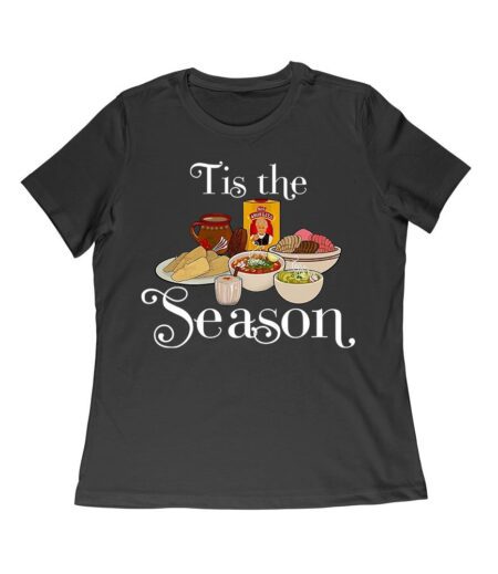 This the Season Foods on the Table Thanksgiving T-Shirt - Fun Holiday Wear - Perfect Gift for Food Lovers - Comfortable Fit Women Relaxed – Viva Party