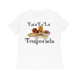 Esta Es La Temporada Foods on the Table Thanksgiving T-Shirt
