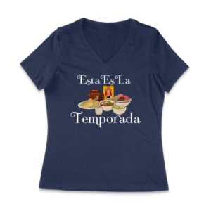 Esta Es La Temporada Foods on the Table Thanksgiving T-Shirt
