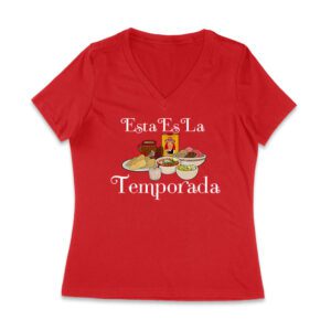 Esta Es La Temporada Foods on the Table Thanksgiving T-Shirt